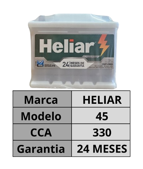 Bateria Heliar