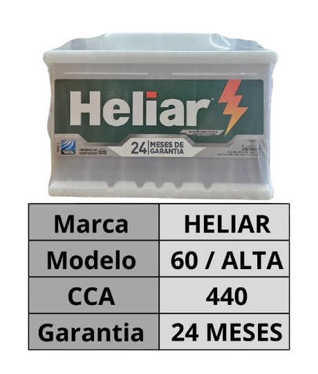 Bateria Heliar