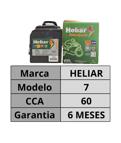 Bateria Heliar