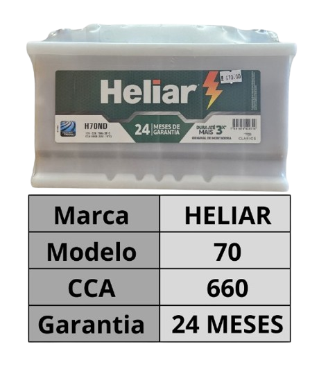 Bateria Heliar