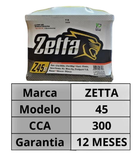 Bateria Zetta