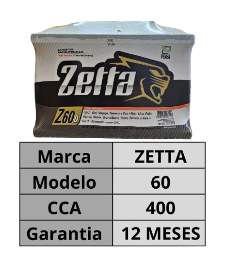 Bateria Zetta